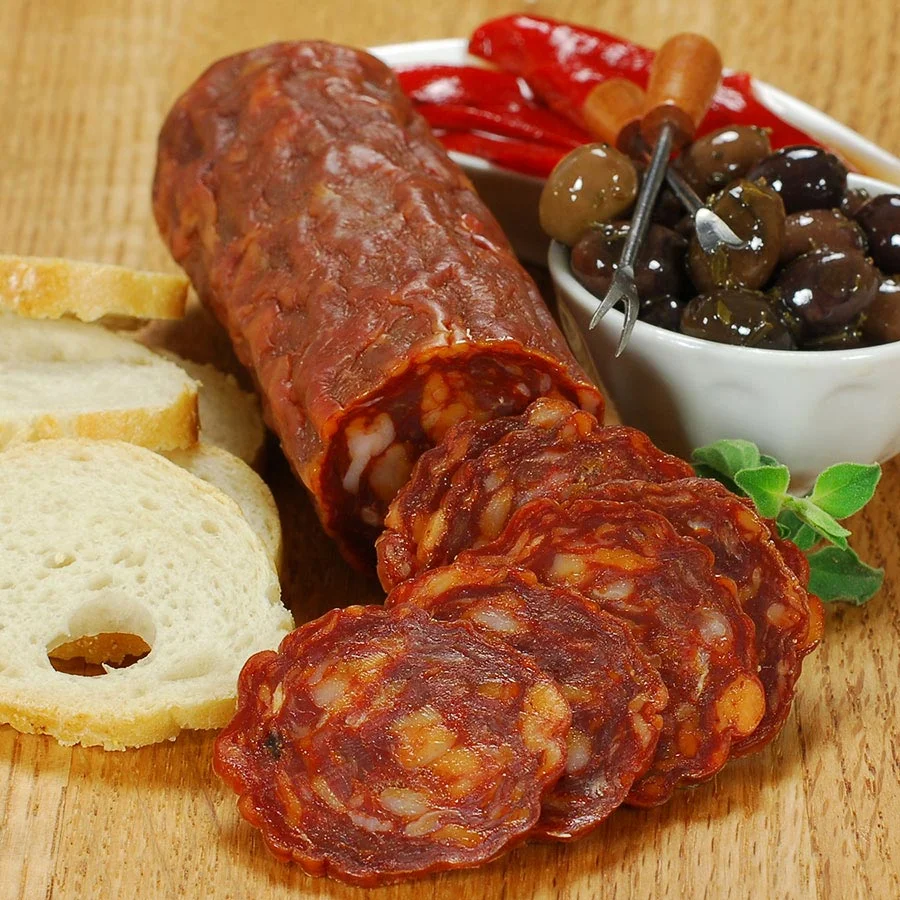 Sobrasada Sausage - Traditional Mallorcan cured sausage with paprika. Authentic local delicacy.