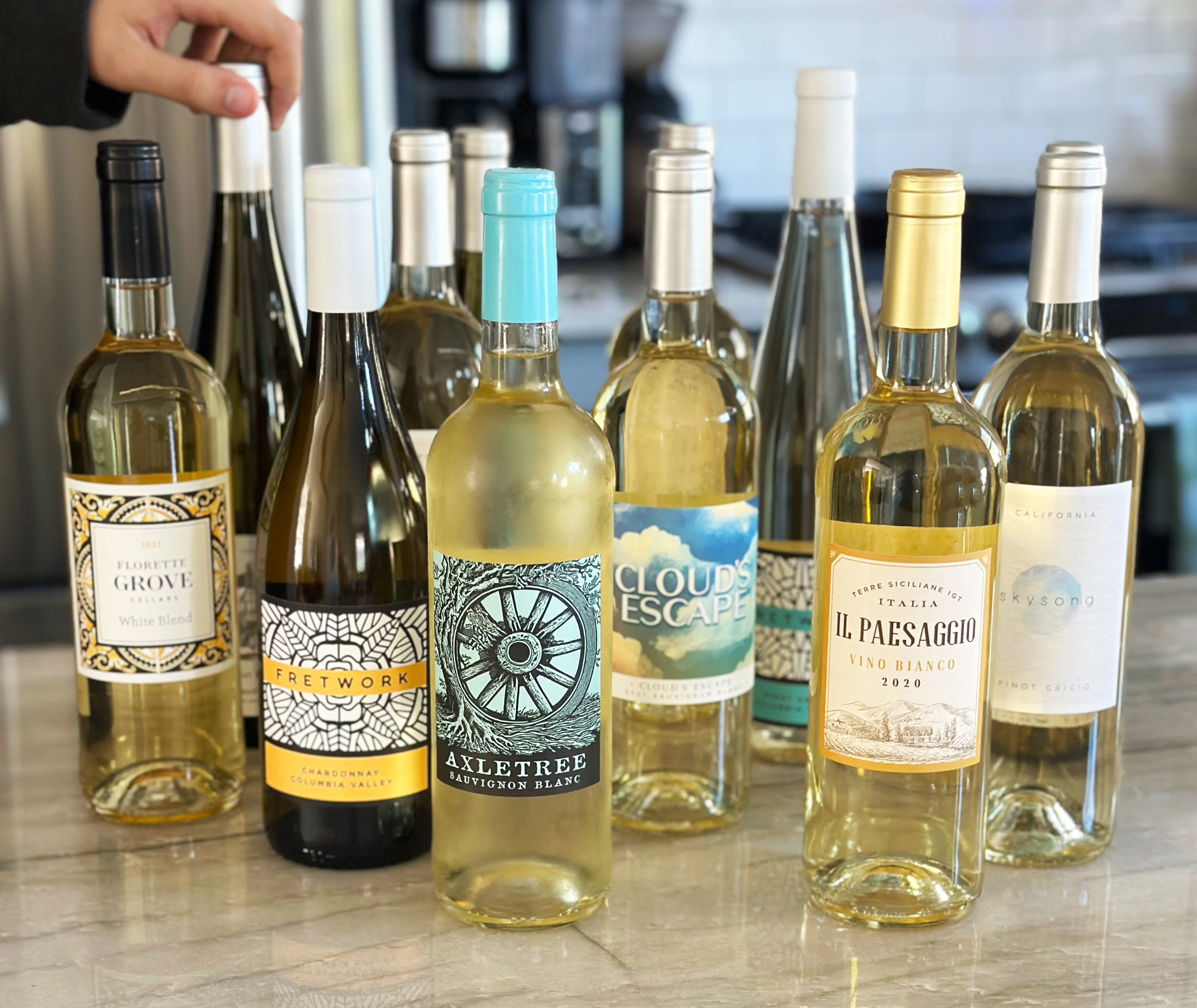 Giró Ros Blanc - Elegant white wine with mineral notes and a crisp finish. Made from indigenous Giró Ros grapes.